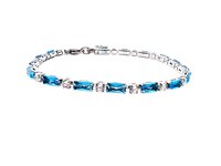 Bracciale Domar Donna Bracciale acciaio tennis in Acciaio Cubic Zirconia BR 6513 - BR 6513